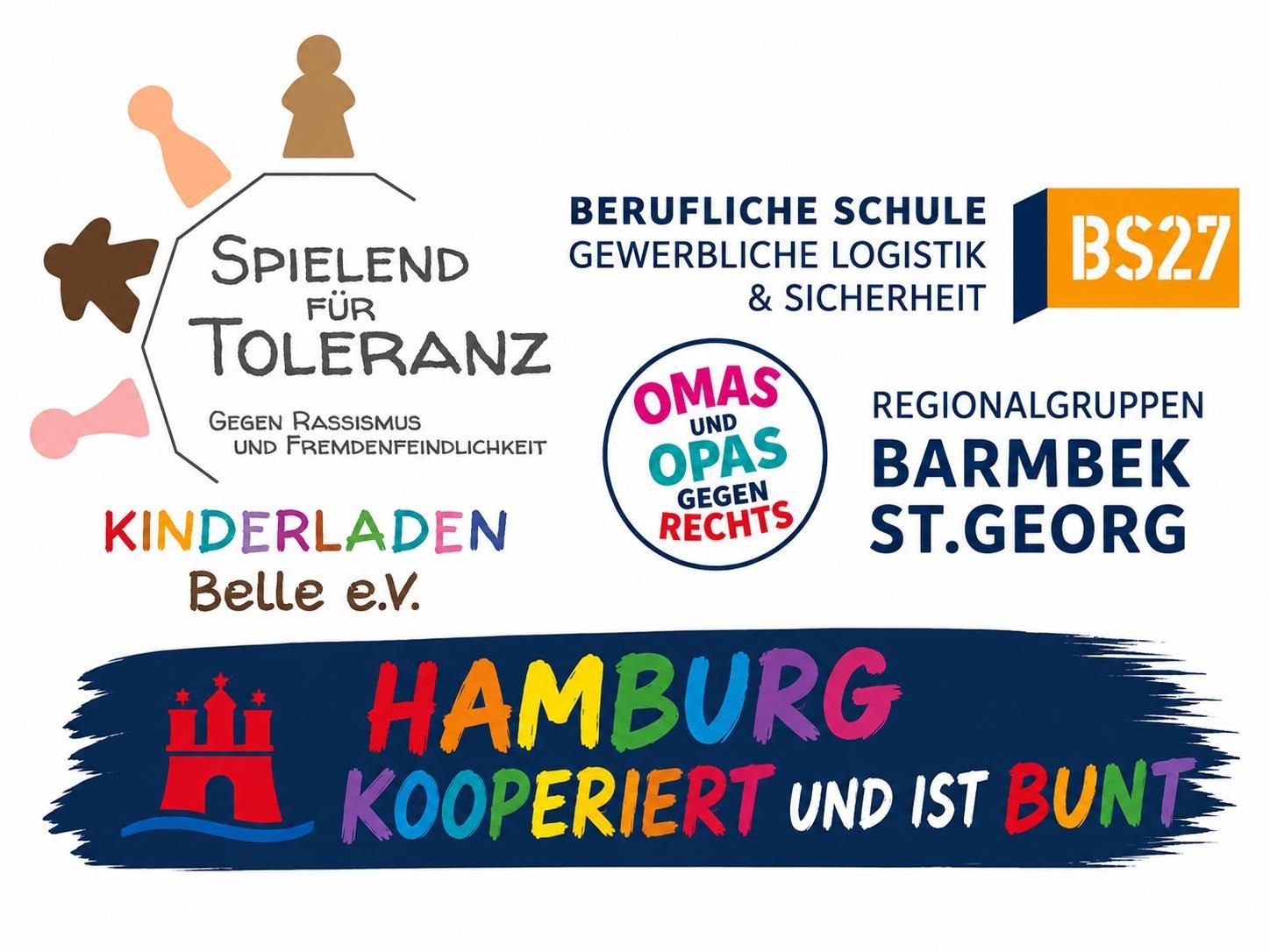 Spielend für Toleranz und Vielfalt an der BS27 in Hamburg